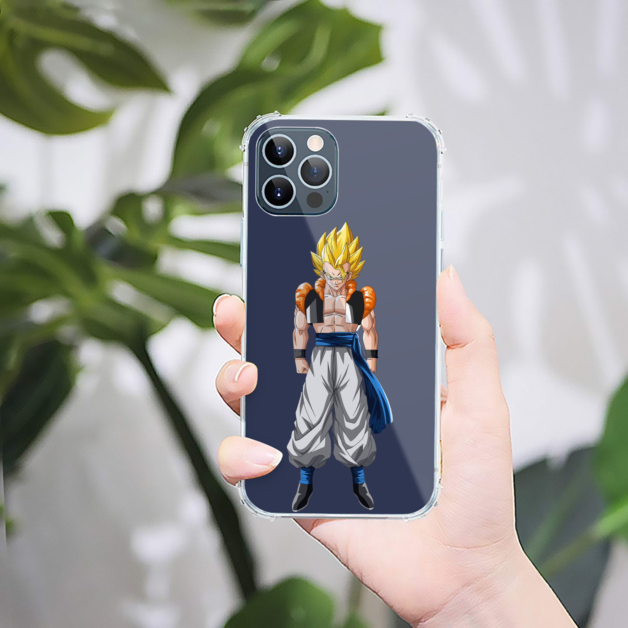 （画像用） ドラゴンボール ベジータ四世（Bejīta Yonsei）DRAGON BALL Vegeta IV 【iPhone 12シリーズ対応】透明スマホケース（クリアソフトケース）